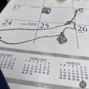 Necklace and earrings